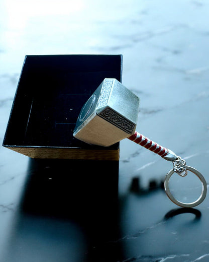 Mjölnir - Schlüsselanhänger der Macht, Möglichkeit zur Personalisierung mit Gravur als Geschenk