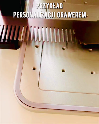 GroomMaster - Eleganter Metallkamm mit Gravur, Personalisierung mit Gravur